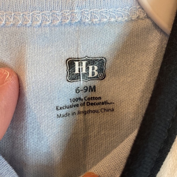 NWT Hudson Baby Boy Layette Blue & Black Size 6-9 Months - Picture 7 of 7